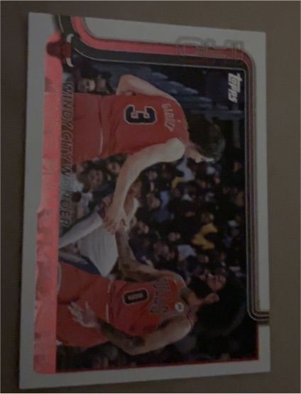 2025-26 Topps #277 Josh Giddey Chicago Bulls — front