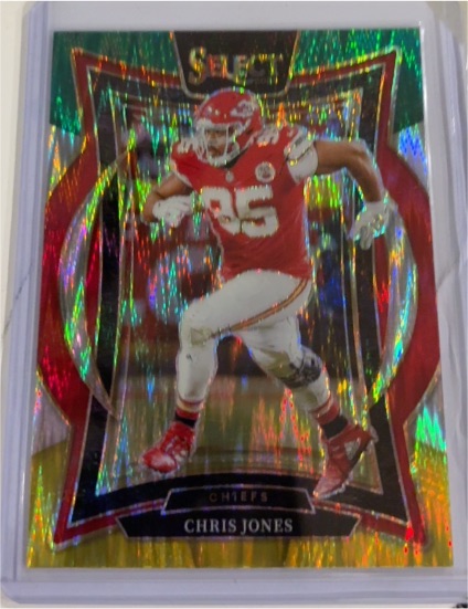 2024 Panini Select #19 Chris Jones — front