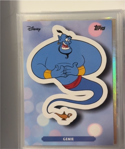 2025 Topps Disney Wonder #ES-14 Genie Enchanted Sticker — front