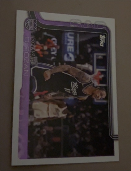 2025-26 Topps Basketball #162 DeMar DeRozan — front
