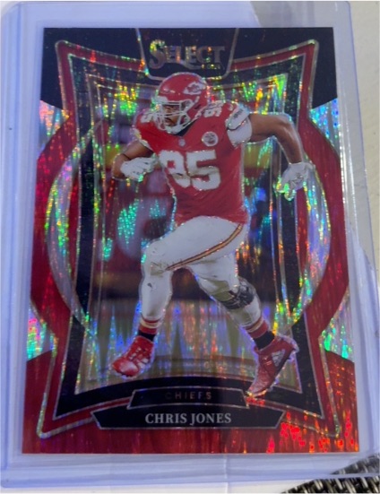 2024 Panini Select Concourse #19 Chris Jones — front