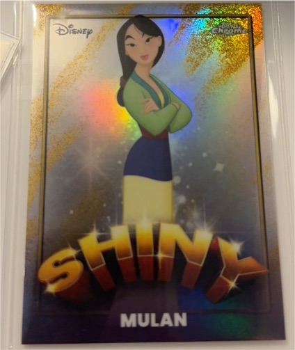 2025 Topps Disney Wonder Shiny #S-14 Mulan — front
