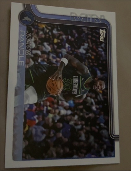 2025-26 Topps #68 Julius Randle — front