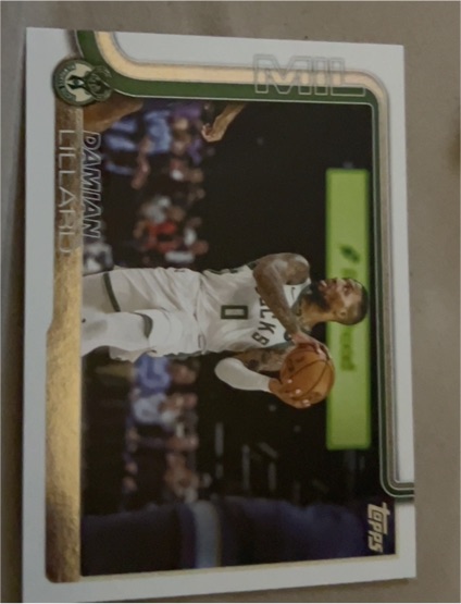 2025-26 Topps #55 Damian Lillard — front