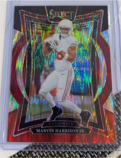2024 Panini Select #28 Marvin Harrison Jr. — front