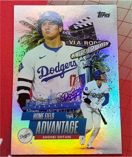 2025 Topps Home Field Advantage #HA-5 Shohei Ohtani — front