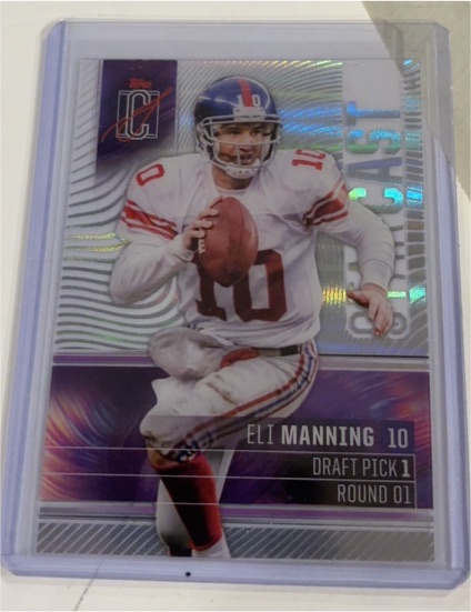2024 Topps Signature Class Star Cast #SC-24 Eli Manning — front