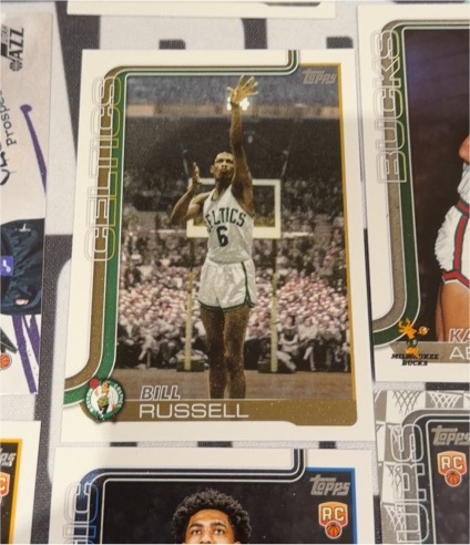 2025-26 Topps #251 Bill Russell — front