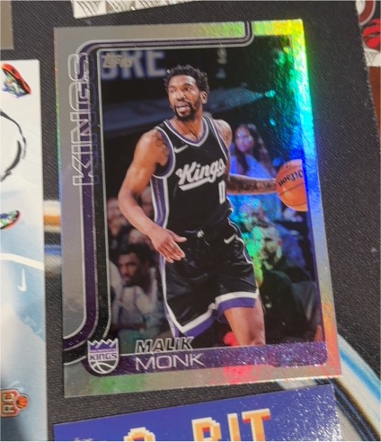 2025-26 Topps Basketball #164 Malik Monk — front