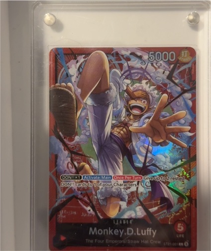 One Piece TCG Starter Deck EX: Gear 5 #ST21-001 Monkey D. Luffy — front