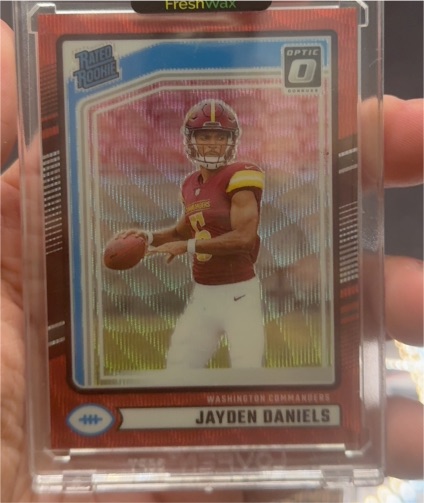 2024 Panini Donruss Optic #248 Jayden Daniels — front