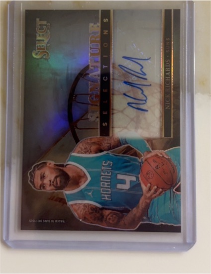 2024-25 Panini Select Signature Selections #SS-NRI Nick Richards — front