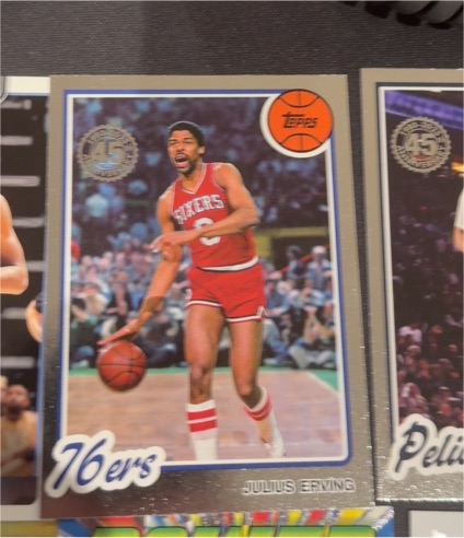 2025-26 Topps 45th Anniversary #80BK-2 Julius Erving — front