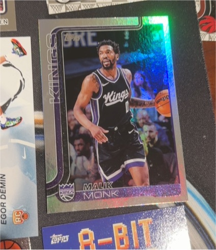 2025-26 Topps #164 Malik Monk — front
