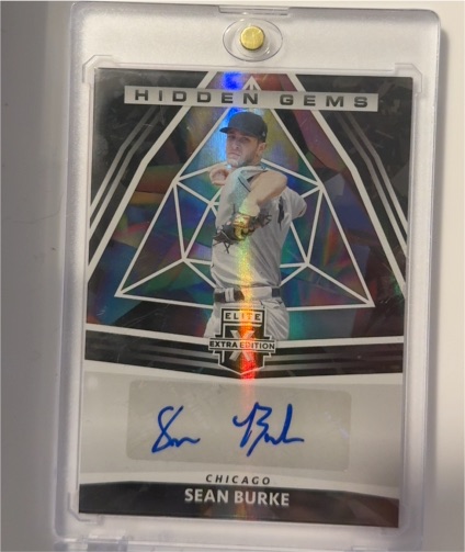2022 Panini Elite Extra Edition Hidden Gems #HG-SB Sean Burke — front