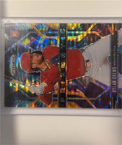 2025 Panini Prizm Prizmatic Dylan Crews Rookie Card — front