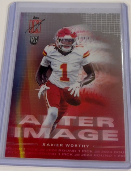 2024 Topps Signature Class After Image #AI-12 Xavier Worthy — front