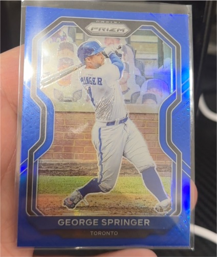 2021 Panini Prizm #185 George Springer — front