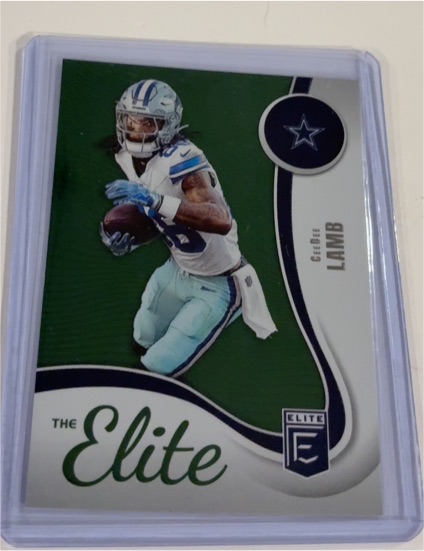 2025 Panini Donruss Elite #6 CeeDee Lamb The Elite Green — front