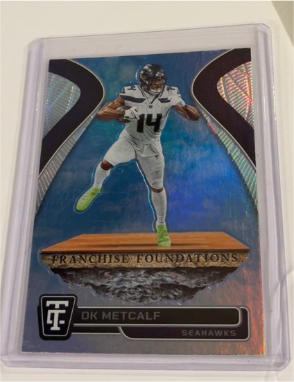 2024 Panini Totally Certified #18 DK Metcalf Franchise Foundations — front