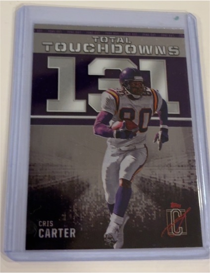2024 Topps Signature Class #ZO-7 Cris Carter Zone Out — front