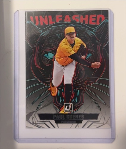 2025 Panini Donruss #20 Paul Skenes Unleashed — front