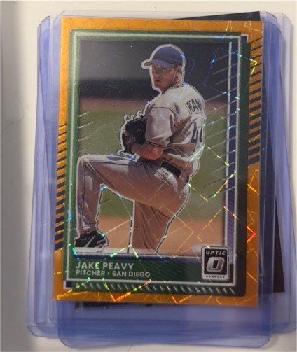 2025 Donruss Optic #49 Jake Peavy — front
