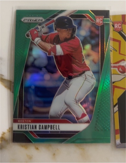 2025 Panini Prizm #1 Kristian Campbell — front