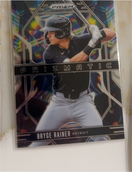 2025 Panini Prizm Baseball Prizmatic #22 Bryce Rainer — front