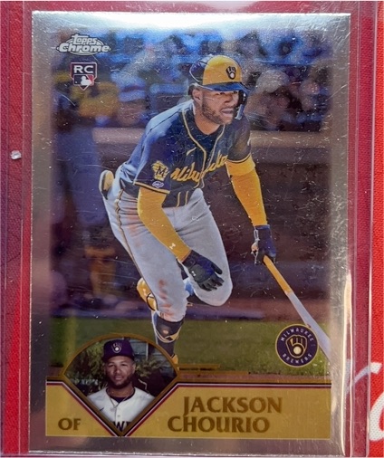 2024 Topps Chrome Lids Mitchell & Ness #37 Jackson Chourio — front
