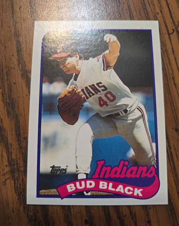 1989 Topps #509 Bud Black — front