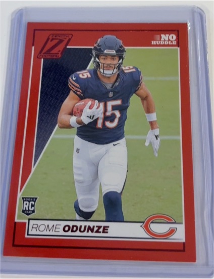 2024 Panini Zenith #186 Rome Odunze — front
