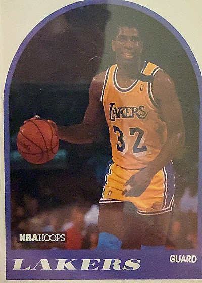 1989-90 NBA Hoops #270 Magic Johnson — front