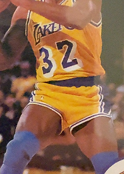 1994-95 Fleer #32 Magic Johnson — front