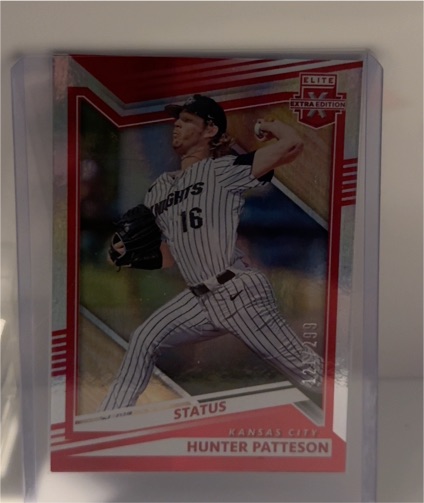2022 Panini Elite Extra Edition #145 Hunter Patteson — front