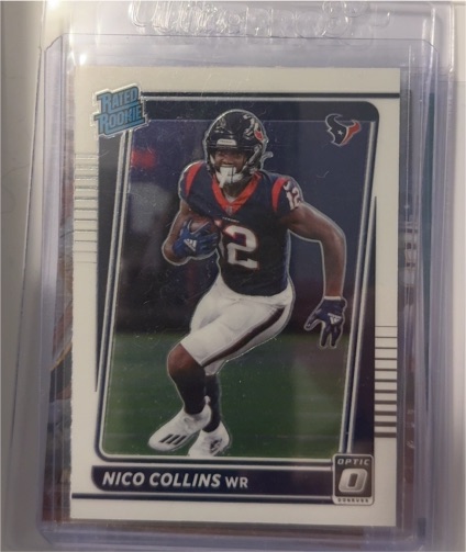 2021 Panini Donruss Optic #230 Nico Collins — front