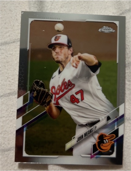 2021 Topps Chrome #72 John Means — front