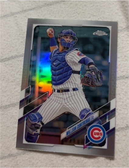 2021 Topps Chrome #52 Willson Contreras — front