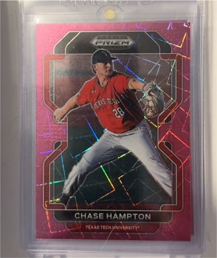 2022 Panini Prizm Draft Picks #PDP190 Chase Hampton — front