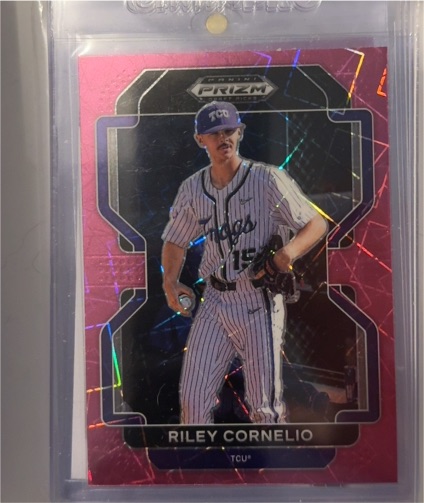 2022 Panini Prizm Draft Picks #PDP201 Riley Cornelio — front
