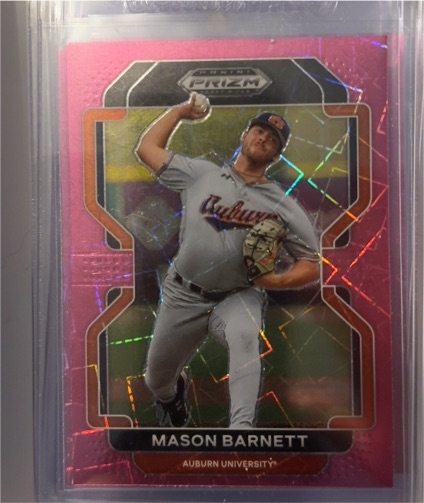 2022 Panini Prizm Draft Picks #PDP87 Mason Barnett — front