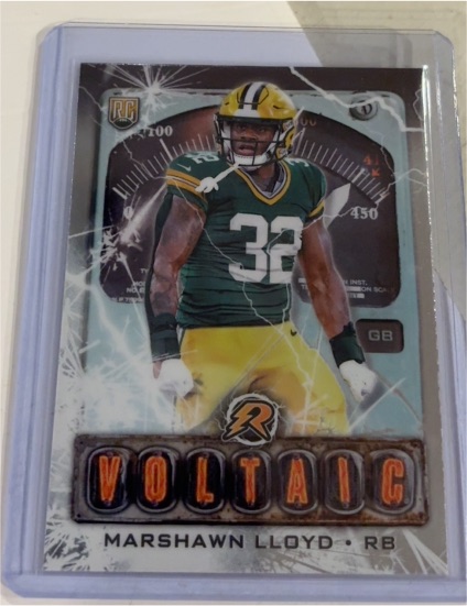 2024 Topps Resurgence #V-20 Marshawn Lloyd Voltaic — front
