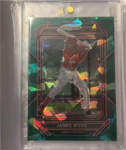2023 Panini Prizm #47 James Wood — front