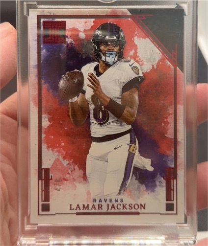 2024 Panini Impeccable Lamar Jackson — front