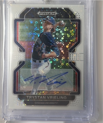 2022 Panini Prizm Draft Picks #PDP100 Trystan Vrieling — front
