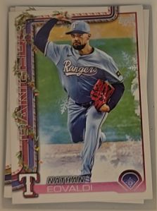 2025 Topps Holiday #H47 Nathan Eovaldi — front