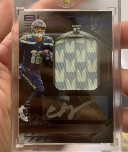 2025 Panini Black #RKPA-EAD Elijah Arroyo — front