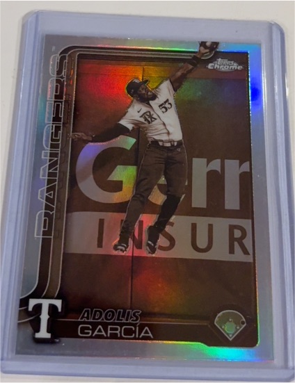 2025 Topps Chrome #293 Adolis Garcia — front