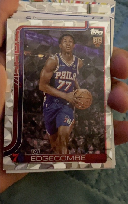 2025-26 Topps Basketball #203 VJ Edgecombe — front