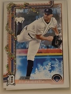 2025 Topps Holiday #H51 Jack Flaherty — front